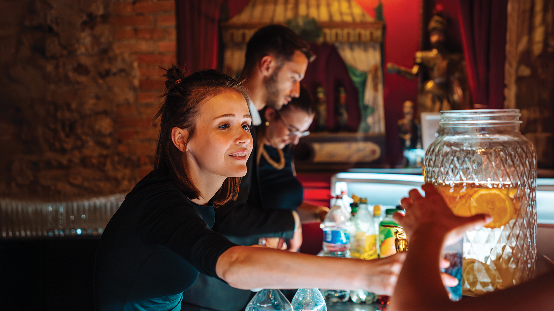 Image d 'une barman